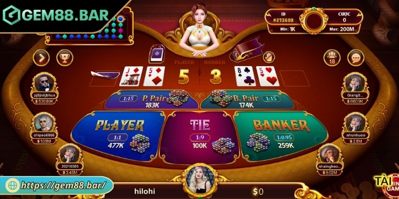 Phần Mềm Dự Đoán Baccarat Và Bí Quyết Khai Thác Từ GEM88 2 Tích hợp tại sảnh game